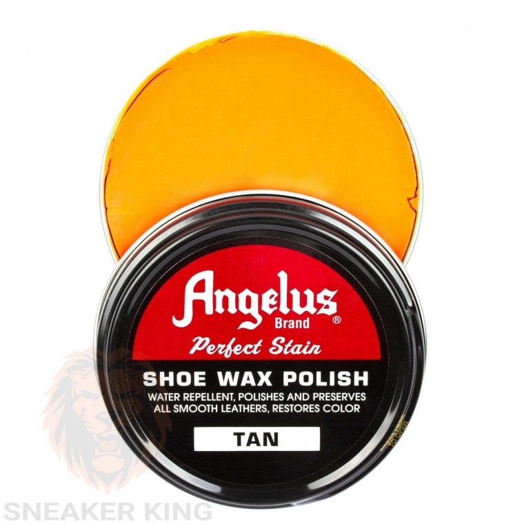 Віск для шкіри Angelus shoe wax Tan (рудий) made in USA